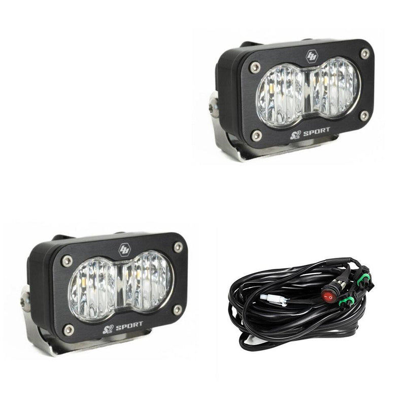Load image into Gallery viewer, Baja Designs S2 Sport Black LED Auxiliary Light Pod Pair - Universal