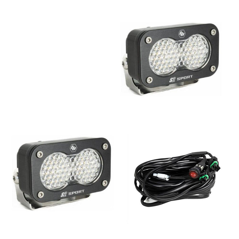 Load image into Gallery viewer, Baja Designs S2 Sport Black LED Auxiliary Light Pod Pair - Universal