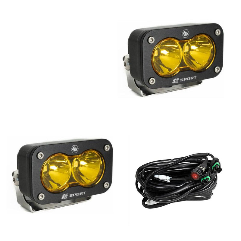 Load image into Gallery viewer, Baja Designs S2 Sport Black LED Auxiliary Light Pod Pair - Universal
