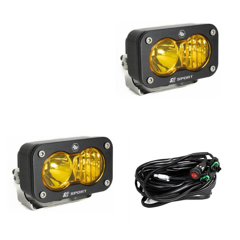 Load image into Gallery viewer, Baja Designs S2 Sport Black LED Auxiliary Light Pod Pair - Universal