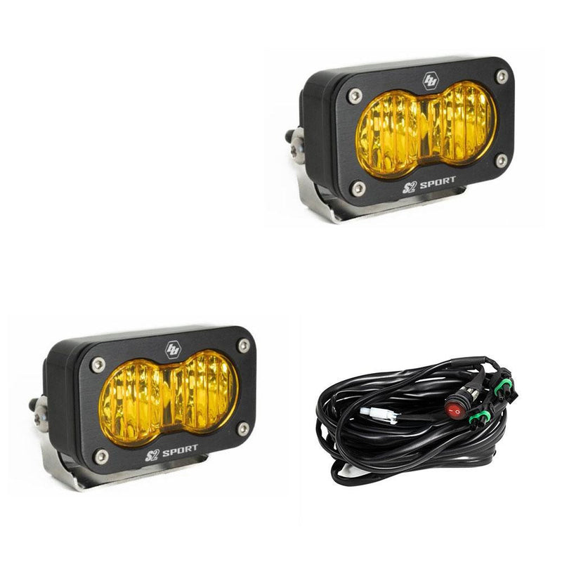 Load image into Gallery viewer, Baja Designs S2 Sport Black LED Auxiliary Light Pod Pair - Universal