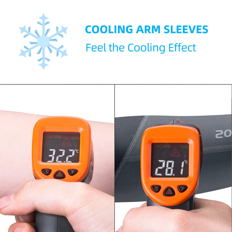 Load image into Gallery viewer, ROCKBROS Sun Protection Arm Sleeves Cooling for Running Golf Fishing Cycling
