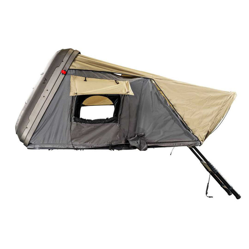 Load image into Gallery viewer, Overland Vehicle Systems HD Bundu Hard Shell Roof Top Tent-Grey Body & Green Rainfly