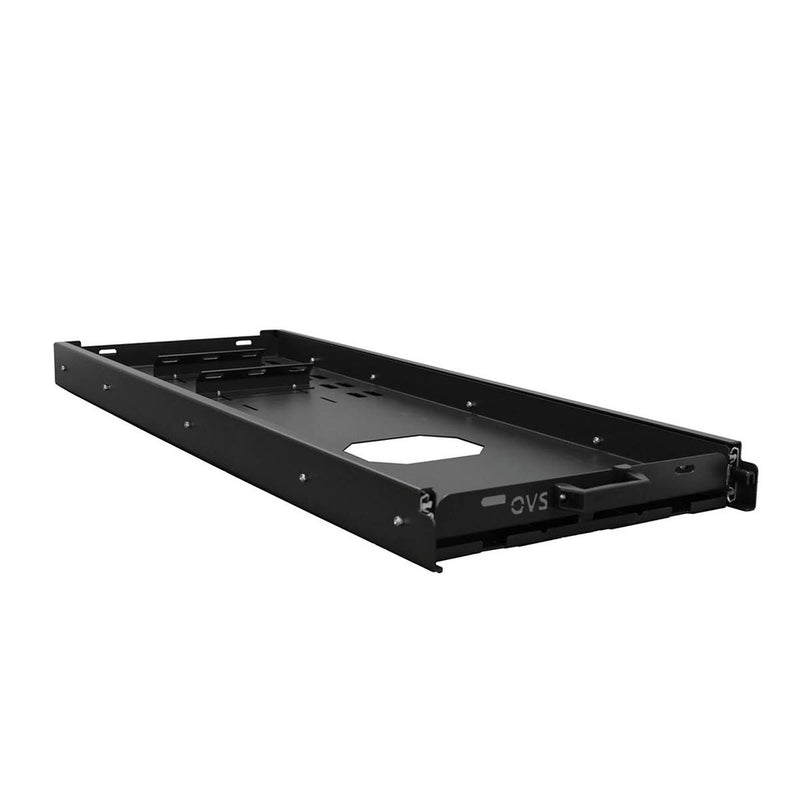 Load image into Gallery viewer, OVS Heavy Duty Fridge Slide - Black Powder Coat Universal