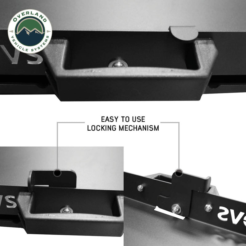 Load image into Gallery viewer, OVS Heavy Duty Fridge Slide - Black Powder Coat Universal