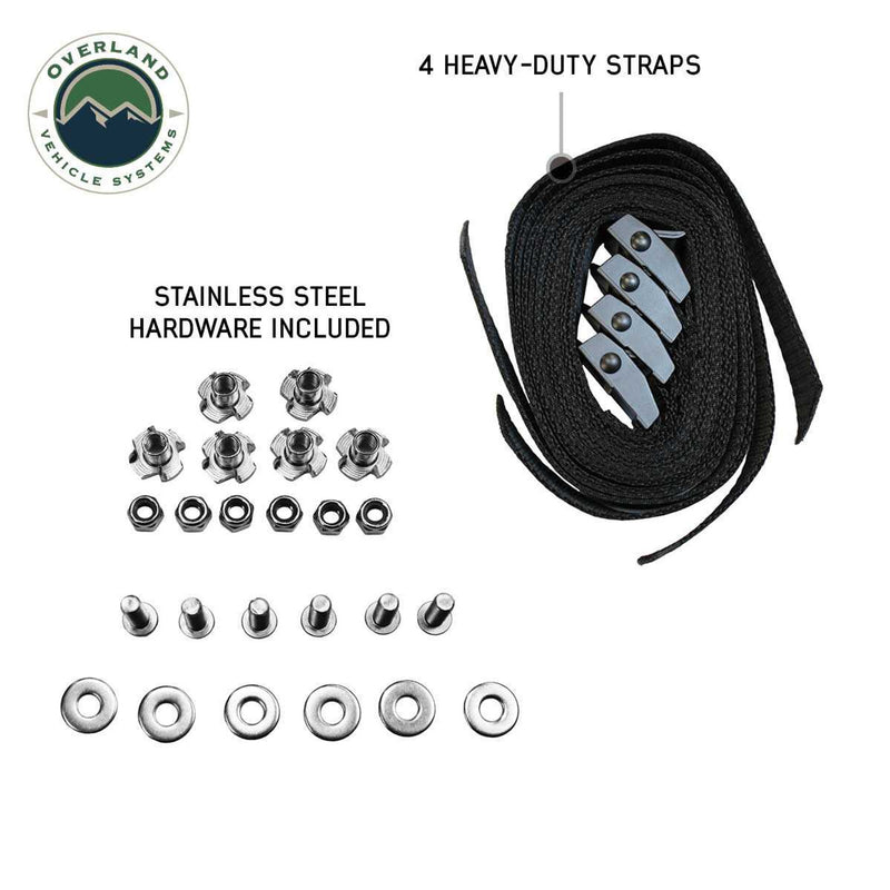 Load image into Gallery viewer, OVS Heavy Duty Fridge Slide - Black Powder Coat Universal