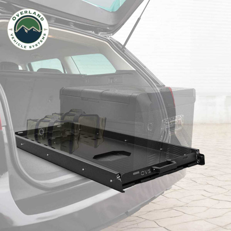 Load image into Gallery viewer, OVS Heavy Duty Fridge Slide - Black Powder Coat Universal