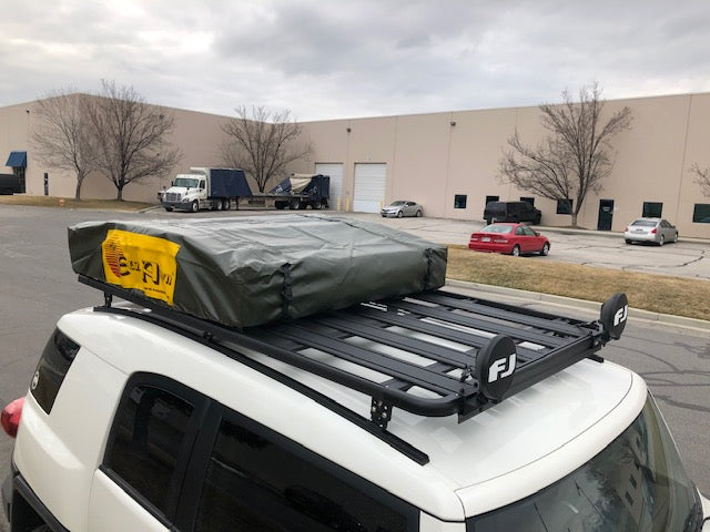 Load image into Gallery viewer, Toyota FJ Cruiser K9 Roof Rack Kit