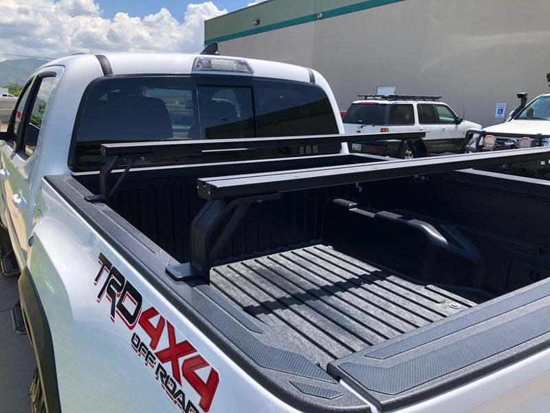 Load image into Gallery viewer, Toyota Tacoma K9 Bed Rail Load Bar Kit