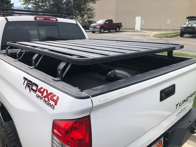Load image into Gallery viewer, Toyota Tundra K9 Bed Rail Rack Kit