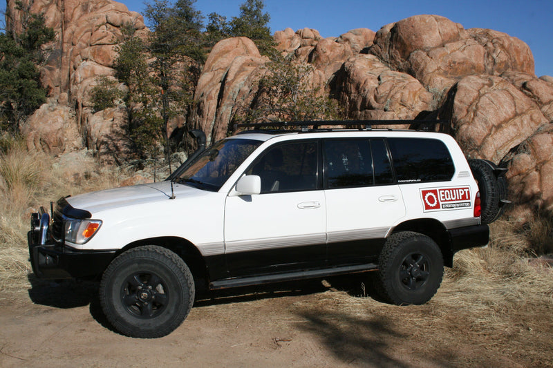 Load image into Gallery viewer, Toyota Land Cruiser 100 Series K9 Roof Rack Kit