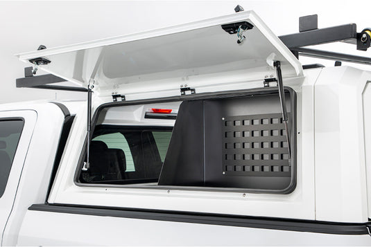 SmartCap Bed Camper Shell (Truck Cap) 2023-2024 Ford F-250/F-350 Super Duty 6.8 Ft. Bed | EC0312-WH