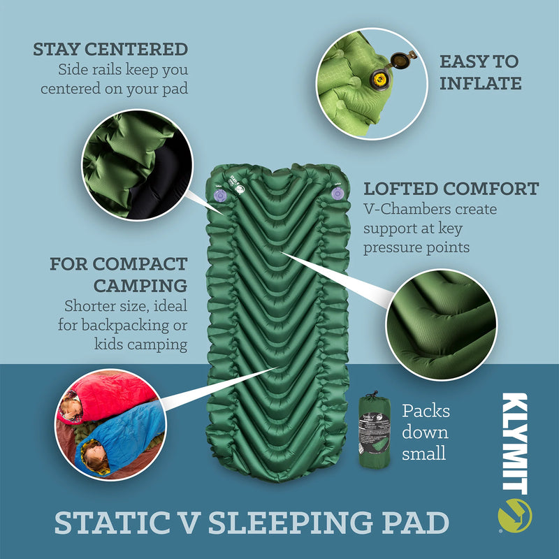 Load image into Gallery viewer, Klymit Static V Short Sleeping Pad