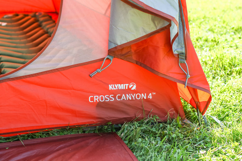 Load image into Gallery viewer, Klymit_CrossCanyon4_09C4RD01_ground