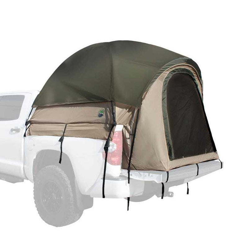 Load image into Gallery viewer, Overland Vehicle Systems LD TACT Truck Bed Tents - Tan Body & Green Rainfly