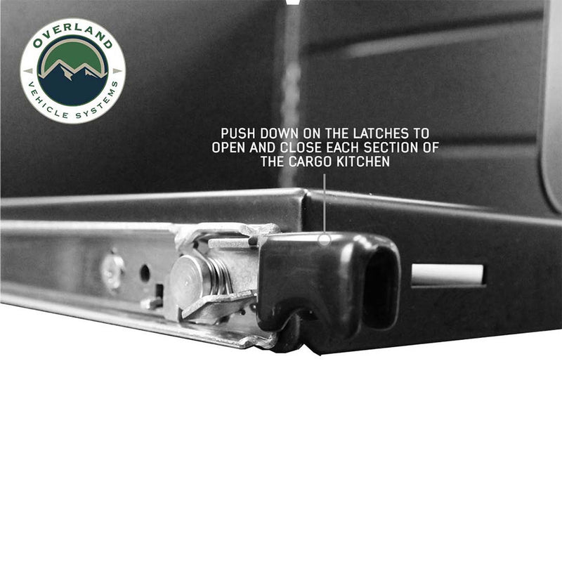 Load image into Gallery viewer, OVS Large Refrigerator Tray and Sink Slide - Black Powder Coat Universal