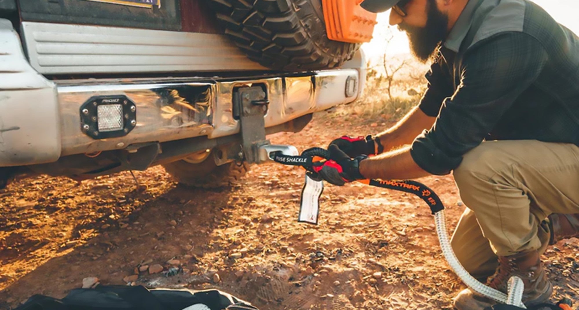 Rhino Rack Maxtrax Fuse Shackle Roof Top Overland