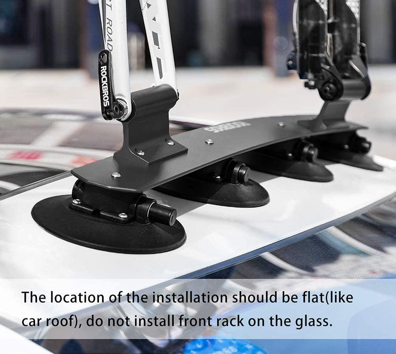 Load image into Gallery viewer, ROCKBROS Suction Cup Bike Rack for Car Roof Quick Release Sucker Mount