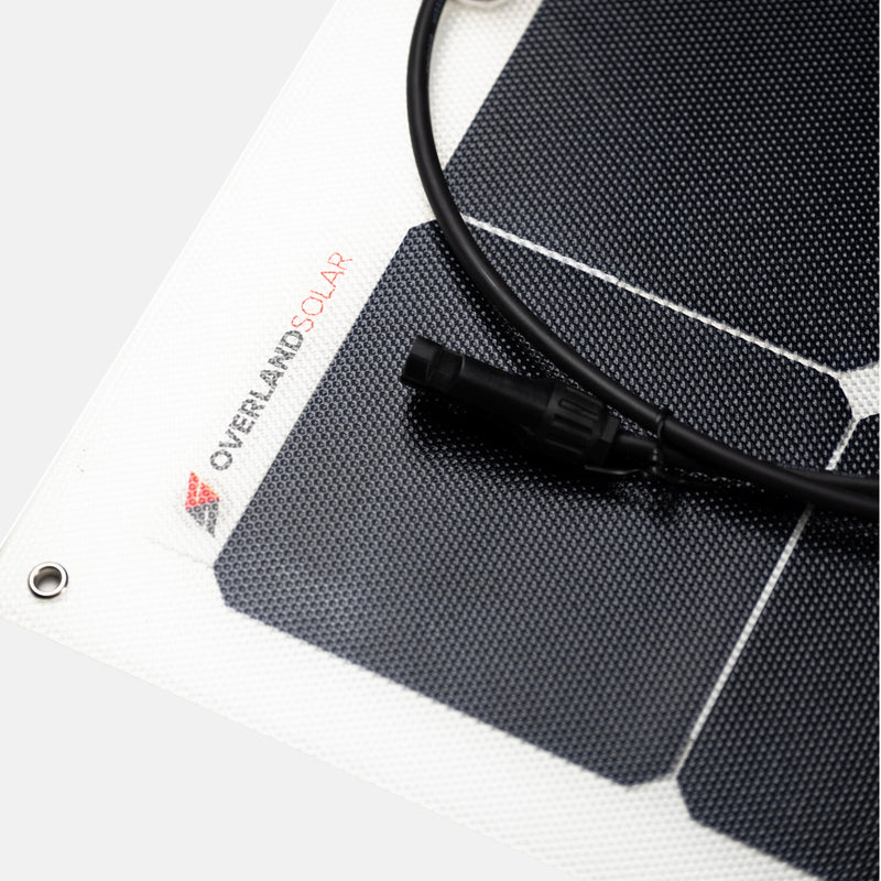 Load image into Gallery viewer, Overlander™ 130 Watt ETFE Semi-Flexible Solar Panel