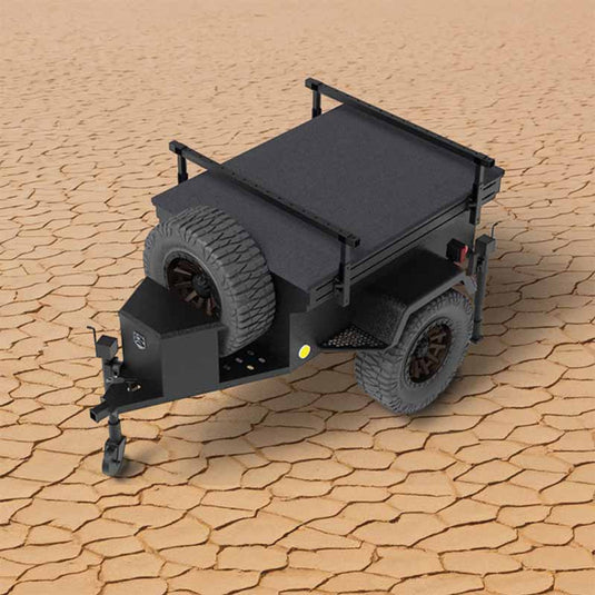 Overland Vehicle Systems Off Road Trailer - Military Style With Full Articulating Suspension