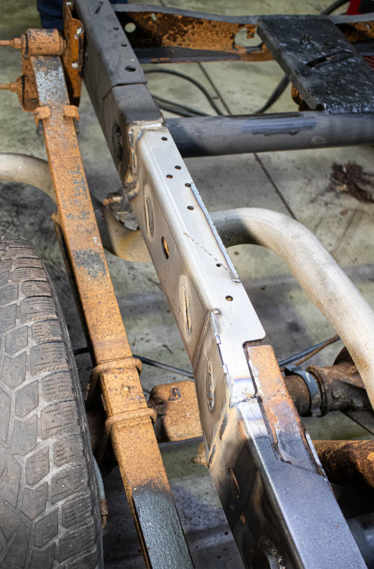Rust Buster 1999-2006 Chevy Silverado & GMC Sierra 1500 6ft Bed Over-Axle Frame Section