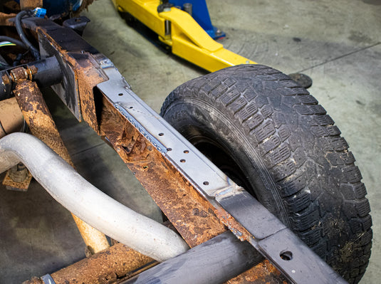 Rust Buster 1999-2006 Chevy Silverado & GMC Sierra 1500 6ft Bed Over-Axle Frame Section