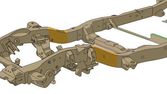 Load image into Gallery viewer, Rust Buster Front Frame Repair Kit For 2007-2014 GM SUV's
