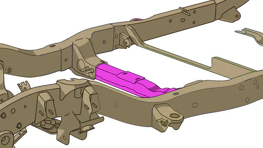 Load image into Gallery viewer, Rust Buster Transmission Crossmember For 2007-2019 GM Trucks & SUV's