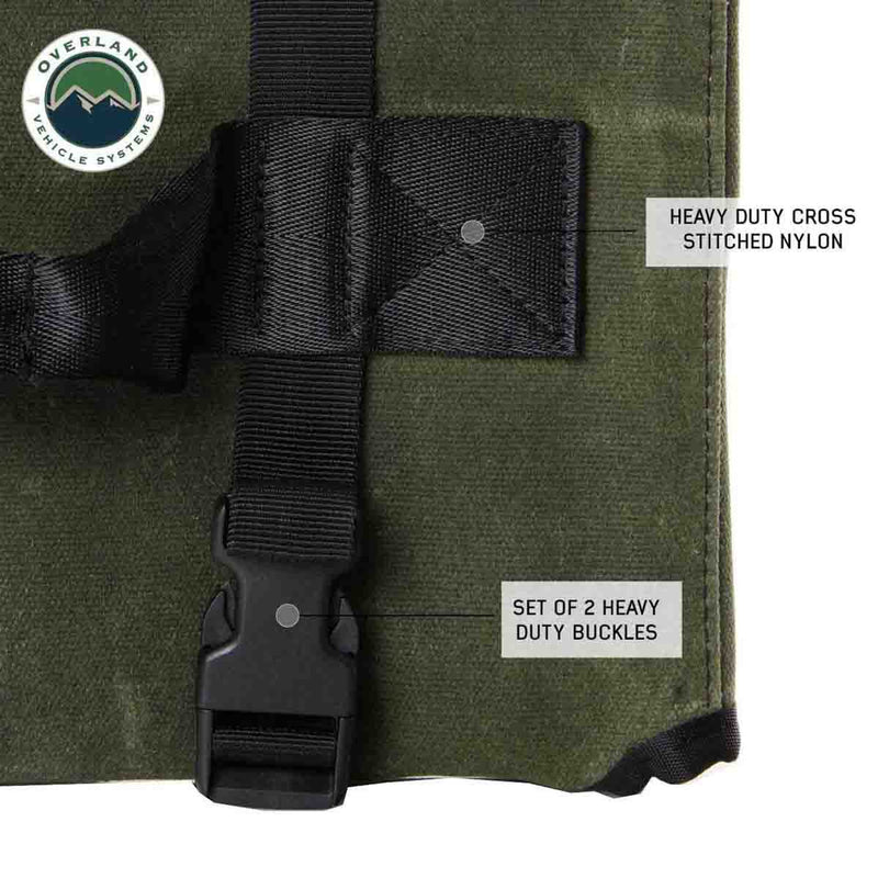 Load image into Gallery viewer, OVS Rolled General Tool Storage Bag - #16 Waxed Canvas