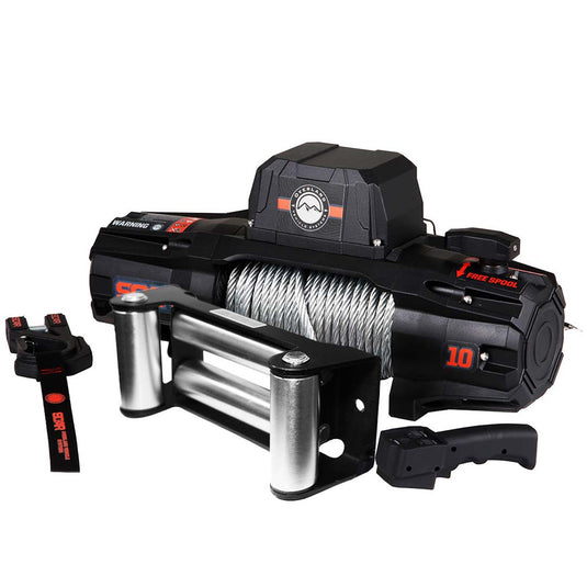 Overland Vehicle Systems SCAR 10 - 10,000 Lbs. Rated Steel Cable Winch