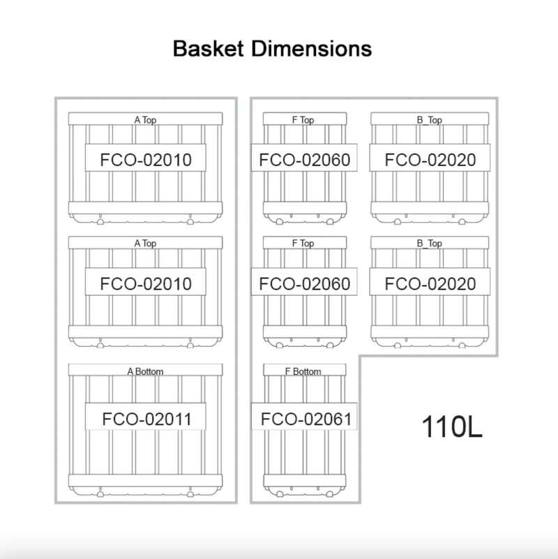 Load image into Gallery viewer, 110L Legacy Smart QC Fridge/Freezer