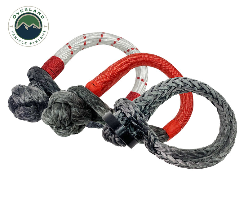 Load image into Gallery viewer, Overland Vehicle Systems Soft Shackle With Collar - 22" Long 7/16" Thick 41,000 Lb. With Storage Bag
