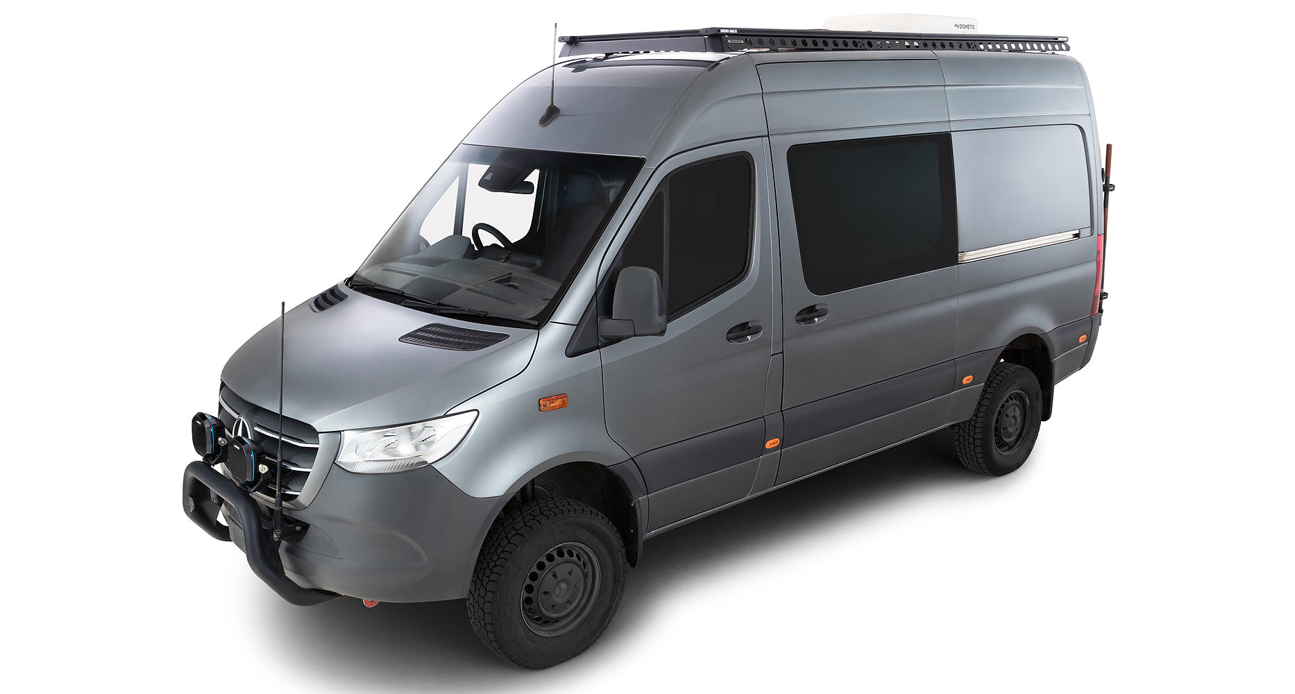 Rhino Rack Mercedes Benz Sprinter Overlanding Kit Roof Top Overland