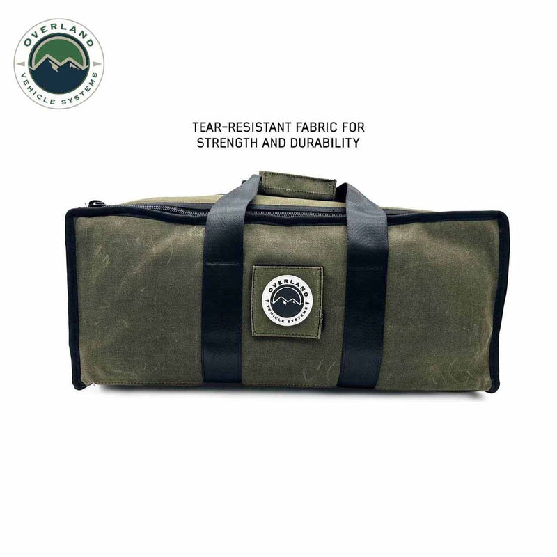 Load image into Gallery viewer, Overland Vehicle Systems Utility Bag - #16 Waxed Canvas Storage Bag
