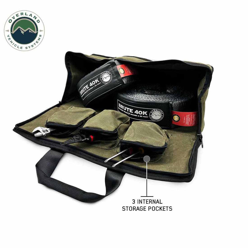 Load image into Gallery viewer, Overland Vehicle Systems Utility Bag - #16 Waxed Canvas Storage Bag
