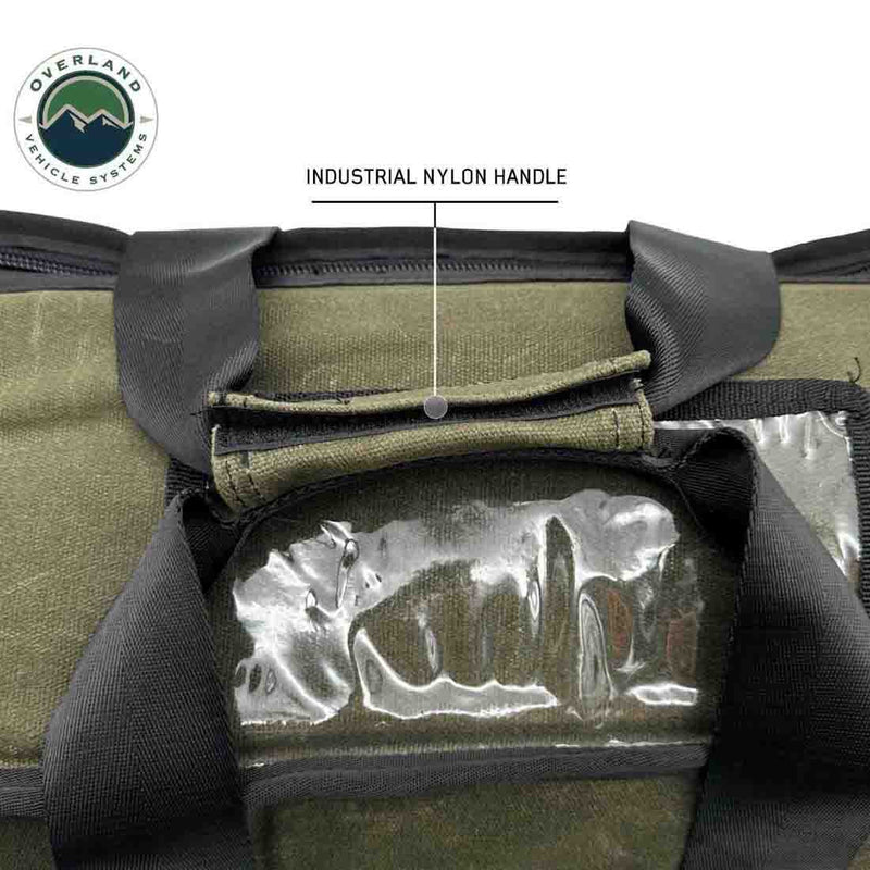 Load image into Gallery viewer, Overland Vehicle Systems Utility Bag - #16 Waxed Canvas Storage Bag
