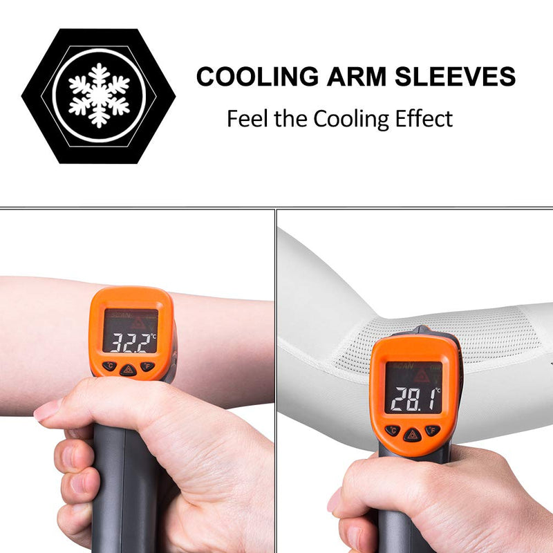 Load image into Gallery viewer, ROCKBROS Sun Protection Arm Sleeves Cooling for Running Golf Fishing Cycling