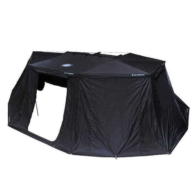 Load image into Gallery viewer, OVS XD Nomadic 270 Degree Awning Walls W/Black Out, Black Body and Trim W/Storage Bag
