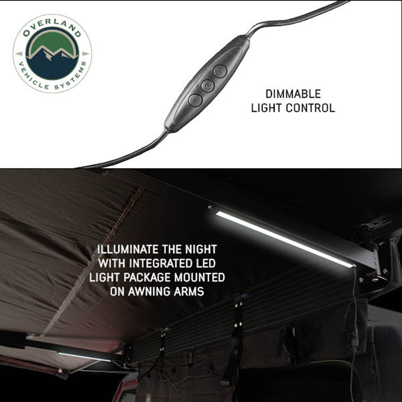 Load image into Gallery viewer, OVS XD Nomadic 180 - Awning, Universal, Black Body, Black Trim W/Black Travel Bag