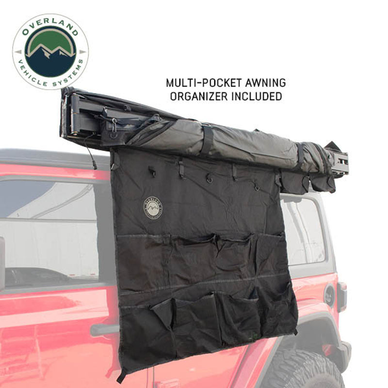 Load image into Gallery viewer, OVS XD Nomadic 180 - Awning, Universal, Black Body, Black Trim W/Black Travel Bag