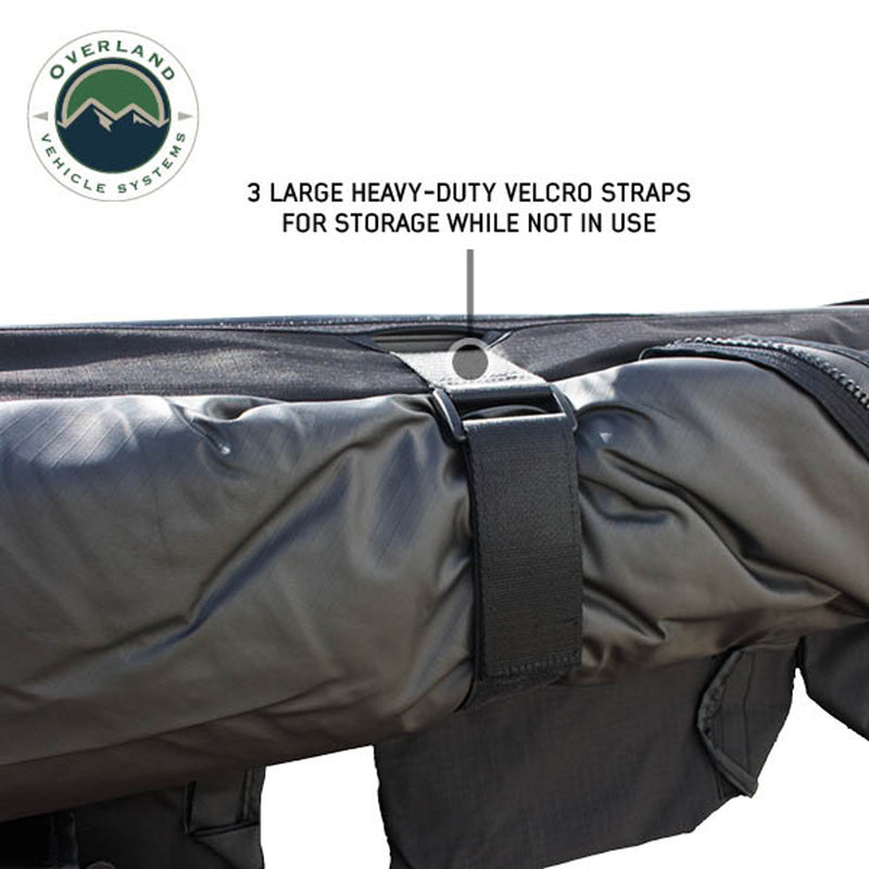 Load image into Gallery viewer, OVS XD Nomadic 180 - Awning, Universal, Black Body, Black Trim W/Black Travel Bag
