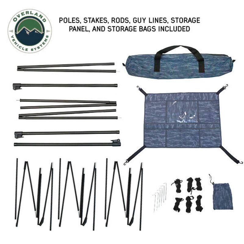 Load image into Gallery viewer, OVS XD Khumbu 2 Swag Ground Tent, Grey Body & Black Rainfly