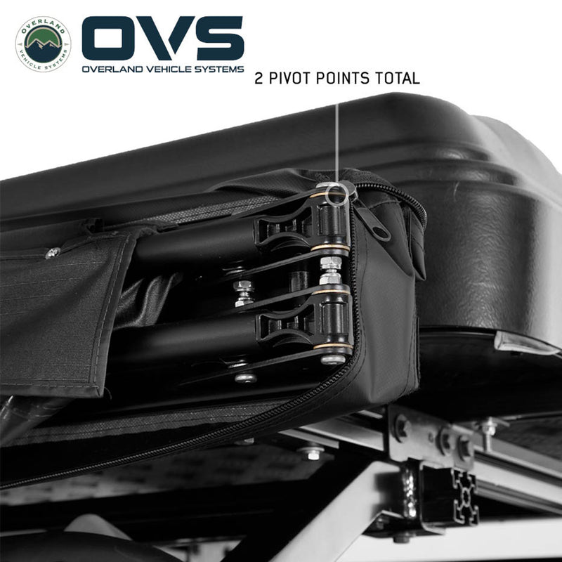 Load image into Gallery viewer, OVS XD Nomadic 180 LTE Awning - Black Fabric and Travel Cover Universal