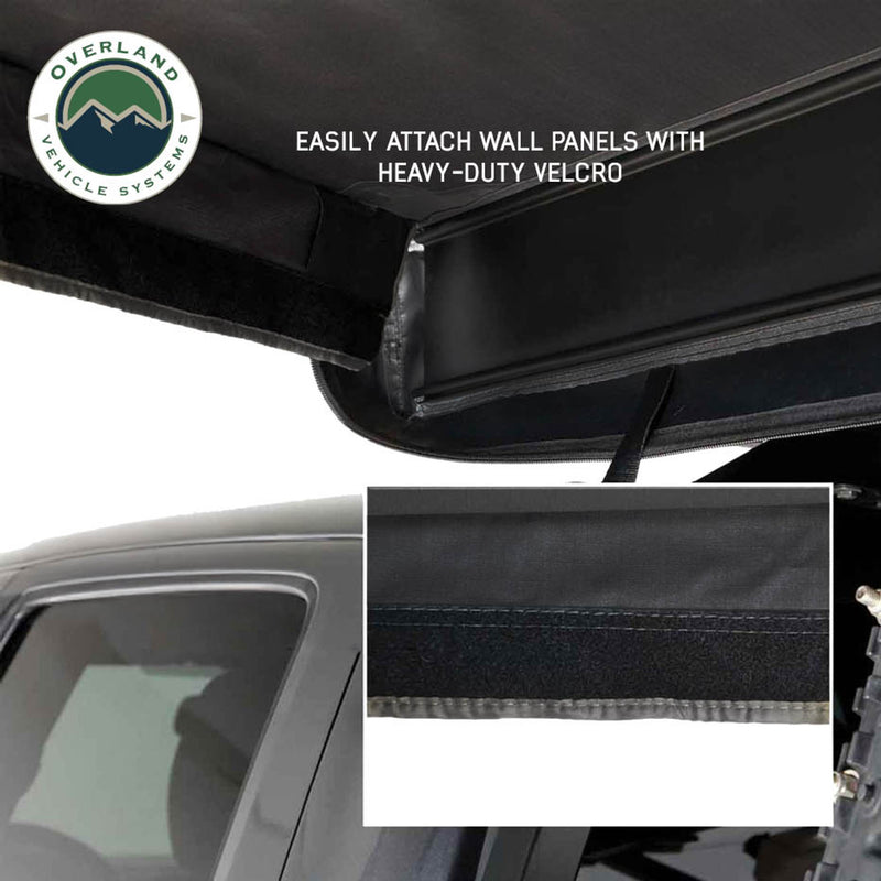 Load image into Gallery viewer, OVS XD Nomadic 180 LTE Awning Walls - Black Fabric and Trim - Universal