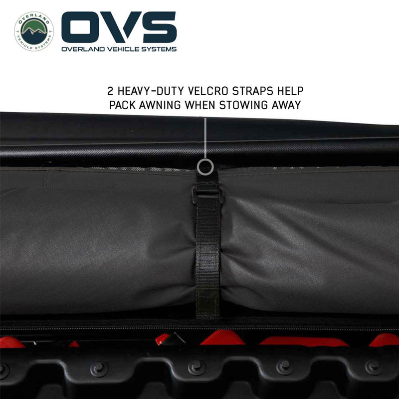 Load image into Gallery viewer, OVS XD Nomadic 270 LTE Awning - Black Fabric and Travel Cover