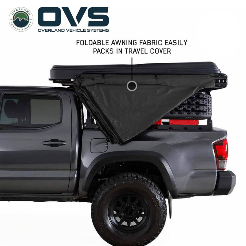 Load image into Gallery viewer, OVS XD Nomadic 270 LTE Awning - Black Fabric and Travel Cover