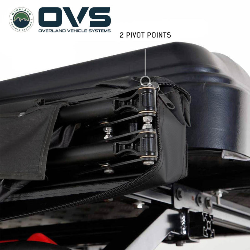 Load image into Gallery viewer, OVS XD Nomadic 270 LTE Awning - Black Fabric and Travel Cover