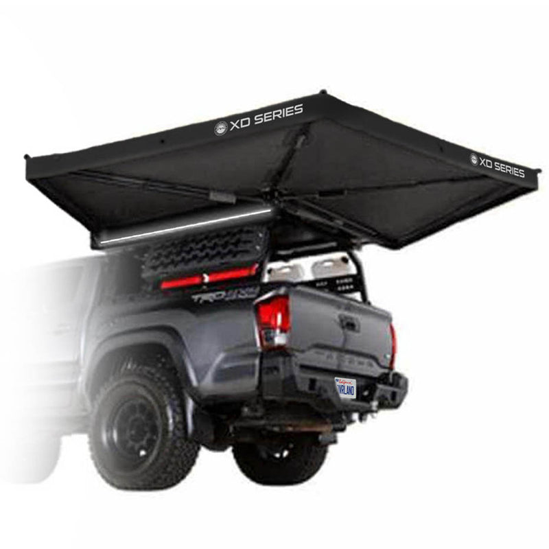 Load image into Gallery viewer, OVS XD Nomadic 270 LTE Awning - Black Fabric and Travel Cover