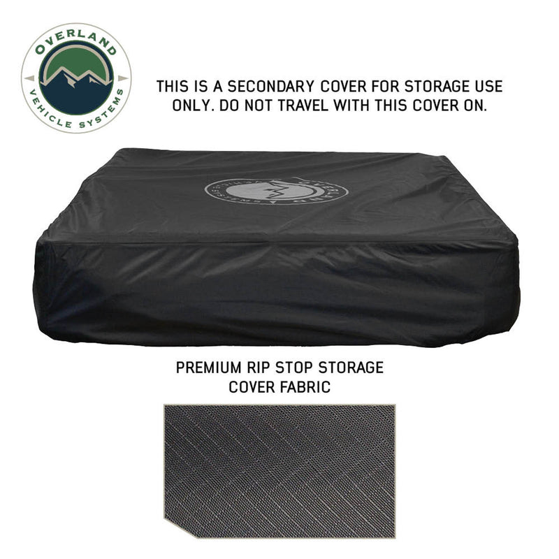 Load image into Gallery viewer, OVS XD Sherpa Hybrid Soft Shell Roof Top Tent, Blue Body & Black Rainfly