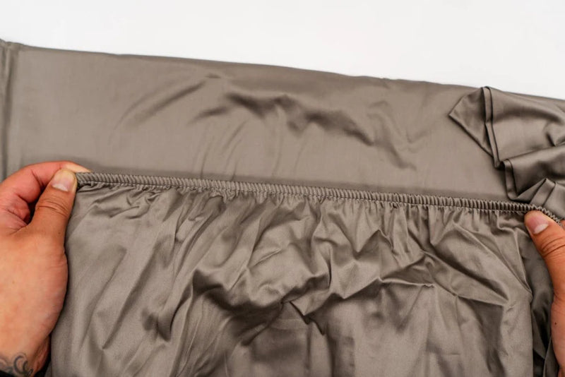 Load image into Gallery viewer, Tuff Stuff Alpha Cotton Fitted Sheets, Grey